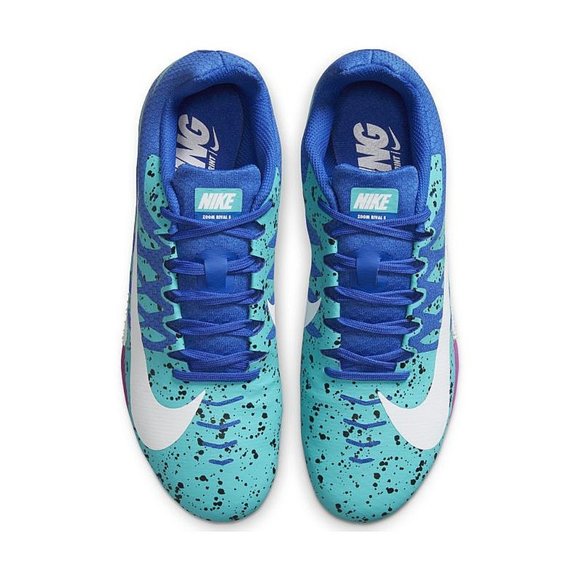 Nike 907564-305 Zoom Rival Track & Fields Spikes Sprint Racing Shoes - Picture 3 of 3